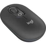 Logitech POP Mouse, Compact and Portable Wireless Bluetooth Mouse With Programmable Buttons and Quiet Clicks, Graphite