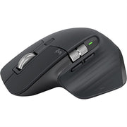 Logitech MX Master 3S - Performance Wireless Mouse with Ultra-fast Scrolling, Ergo, 8K DPI, Track on Glass, Quiet Clicks, Bluetooth, Windows, Linux, Chrome, Black