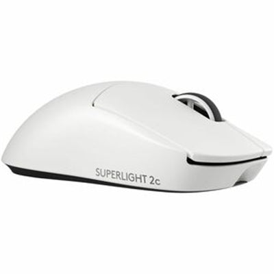Logitech G PRO X SUPERLIGHT 2c wireless gaming mouse, 51 g pro-grade compact mouse with 5 programmable buttons, USB-C charging, 44K DPI sensor, up to 8 kHz polling for PC/Mac, White