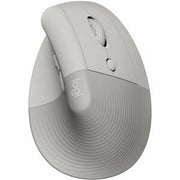 Logitech Lift Vertical Ergonomic Mouse, Wireless, Bluetooth or Logi Bolt USB receiver, Quiet clicks, 6 buttons, Sand