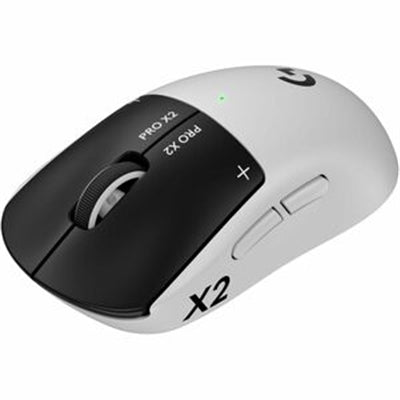Logitech PRO X2 SUPERSTRIKE LIGHTSPEED Wireless Gaming Mouse, Ultra-Fast Performance, Customizable Click Haptics, USB-C charging