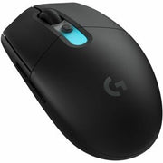 Logitech G305 X SUPERLIGHT Wireless Gaming Mouse, Lightweight 59 g Rechargeable PC Gaming Mouse, HERO 44K Sensor, Bluetooth, Black