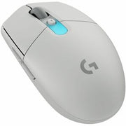 Logitech G305 X SUPERLIGHT Wireless Gaming Mouse, Lightweight 59 g Rechargeable PC Gaming Mouse, HERO 44K Sensor, Bluetooth, White