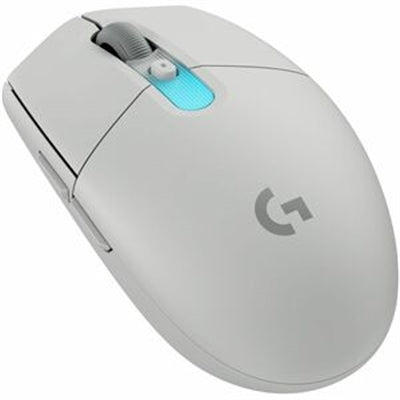 Logitech G305 X SUPERLIGHT Wireless Gaming Mouse, Lightweight 59 g Rechargeable PC Gaming Mouse, HERO 44K Sensor, Bluetooth, White