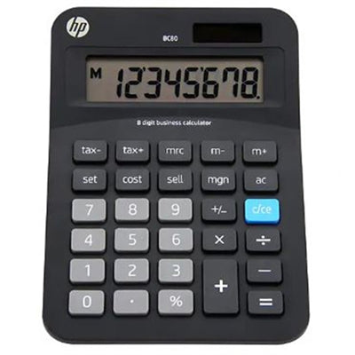 HP 8-digit Solar Powered Desktop Calculator