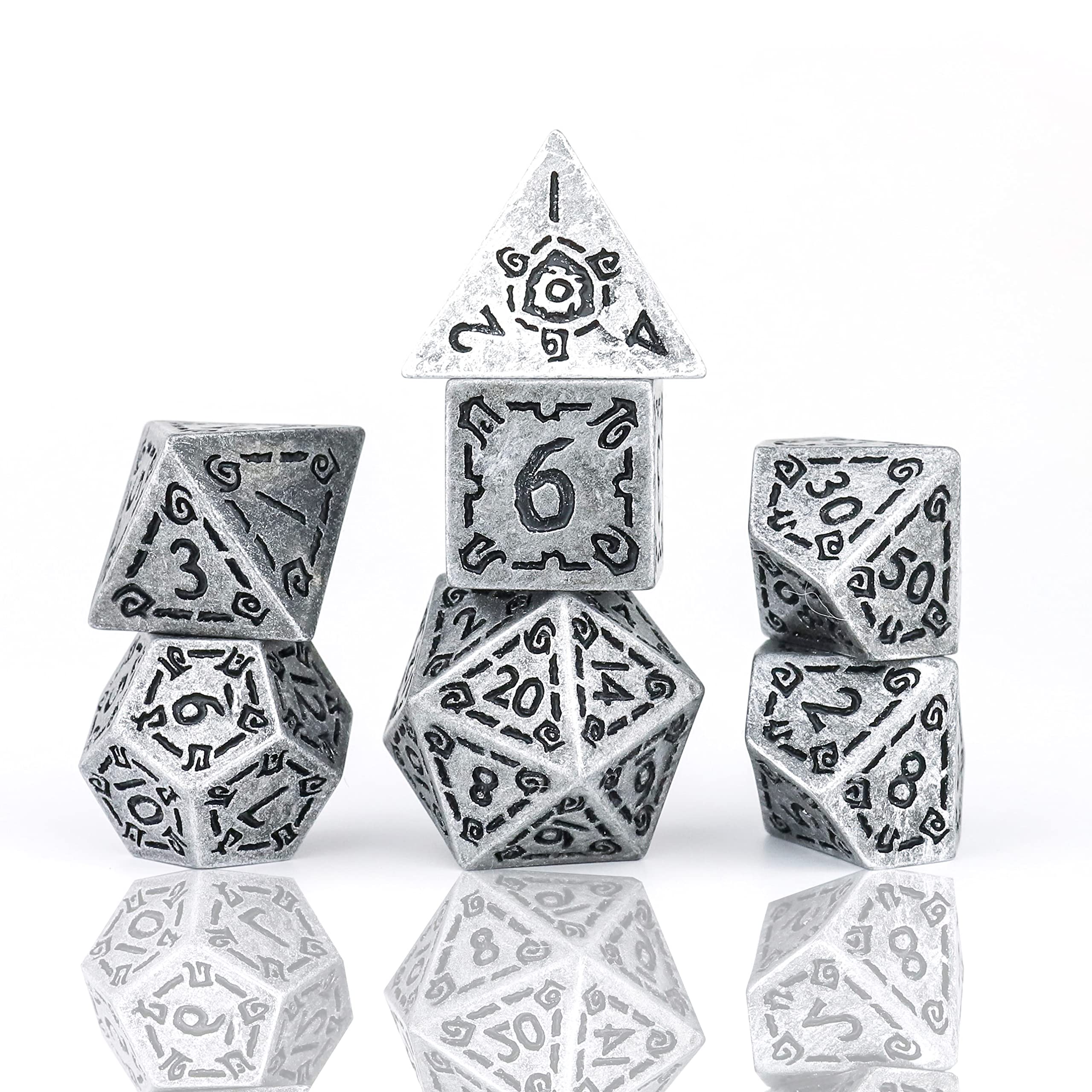 RPG Dice Set (7): Illusory Metal