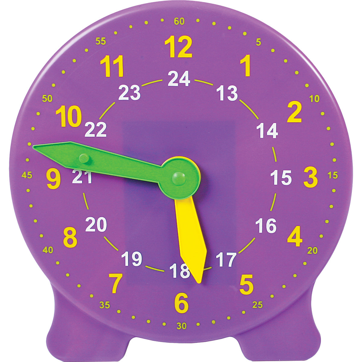 Purple 24 hour advance student clock - single