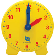 Classic Geared Yellow Teacher Clock - Single