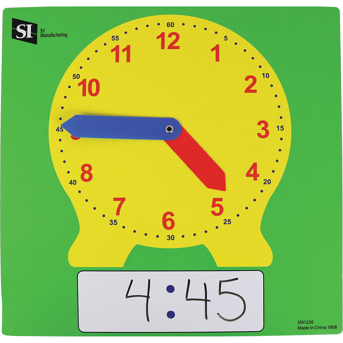 Dry Erase Clock - Demo