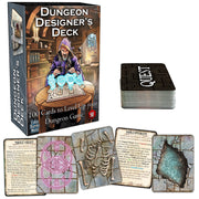 Dungeon Designer’s Deck – 100 Fantasy RPG Map Cards to Deal Your Own Dungeon | Instant Adventure Builder for Tabletop Roleplaying Games | Age 14+