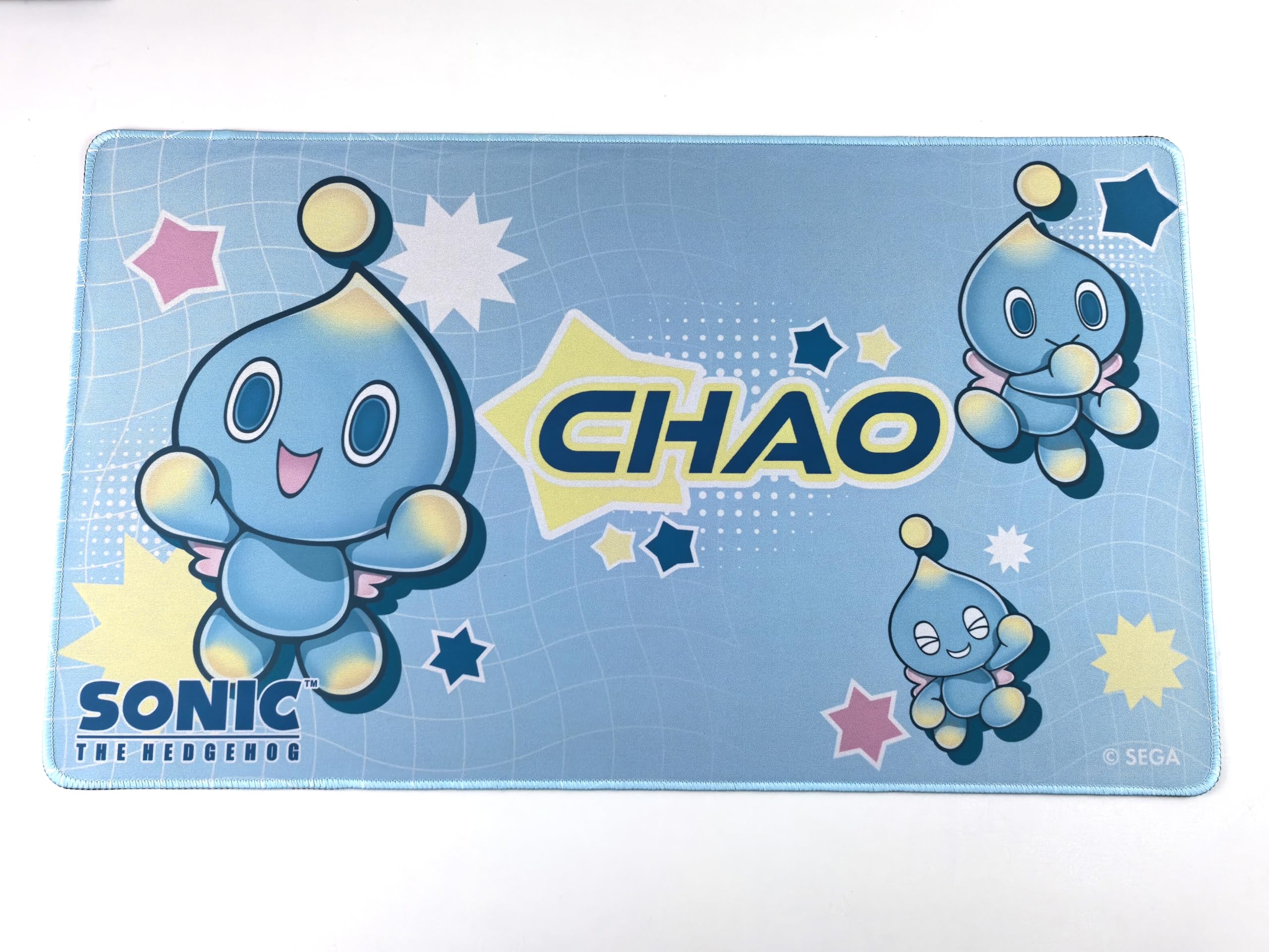 ModernSonic_Chao Playmat, Multi-Functional playmat Serves as Surface for Gaming Comfort and as a Protective Layer for Your Cards, Game Pieces and Table, Made from neoprenepolyester Fabric
