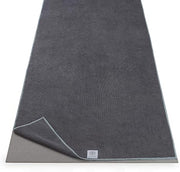 Gaiam Yoga Mat Towel Folkstone Grey