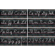 Chalkboard Brights Cursive Writing Bulletin Board