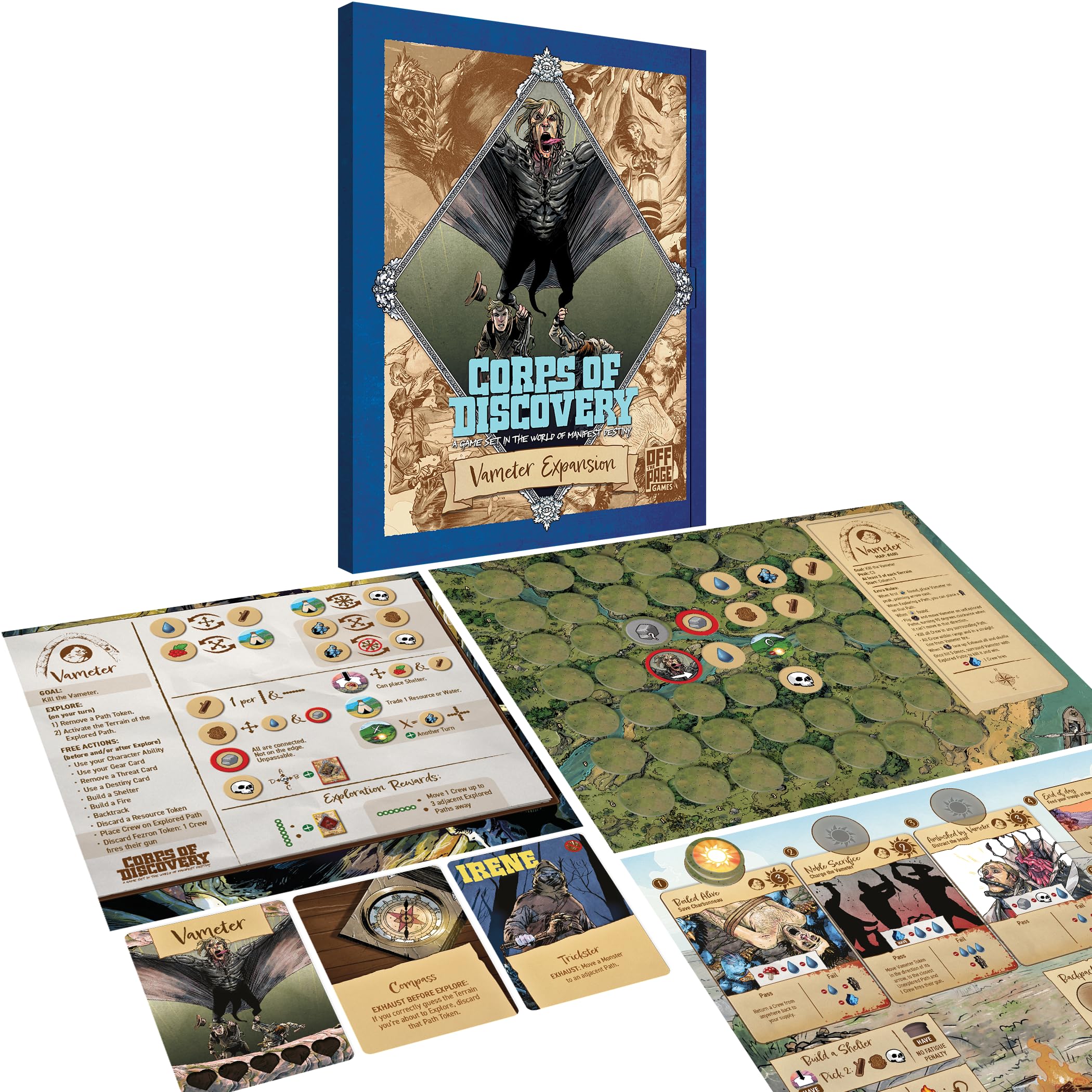 Corps of Discovery: Vameter Expansion – Flying Horror Encounter for The Cooperative Adventure Game | 1–4 Players