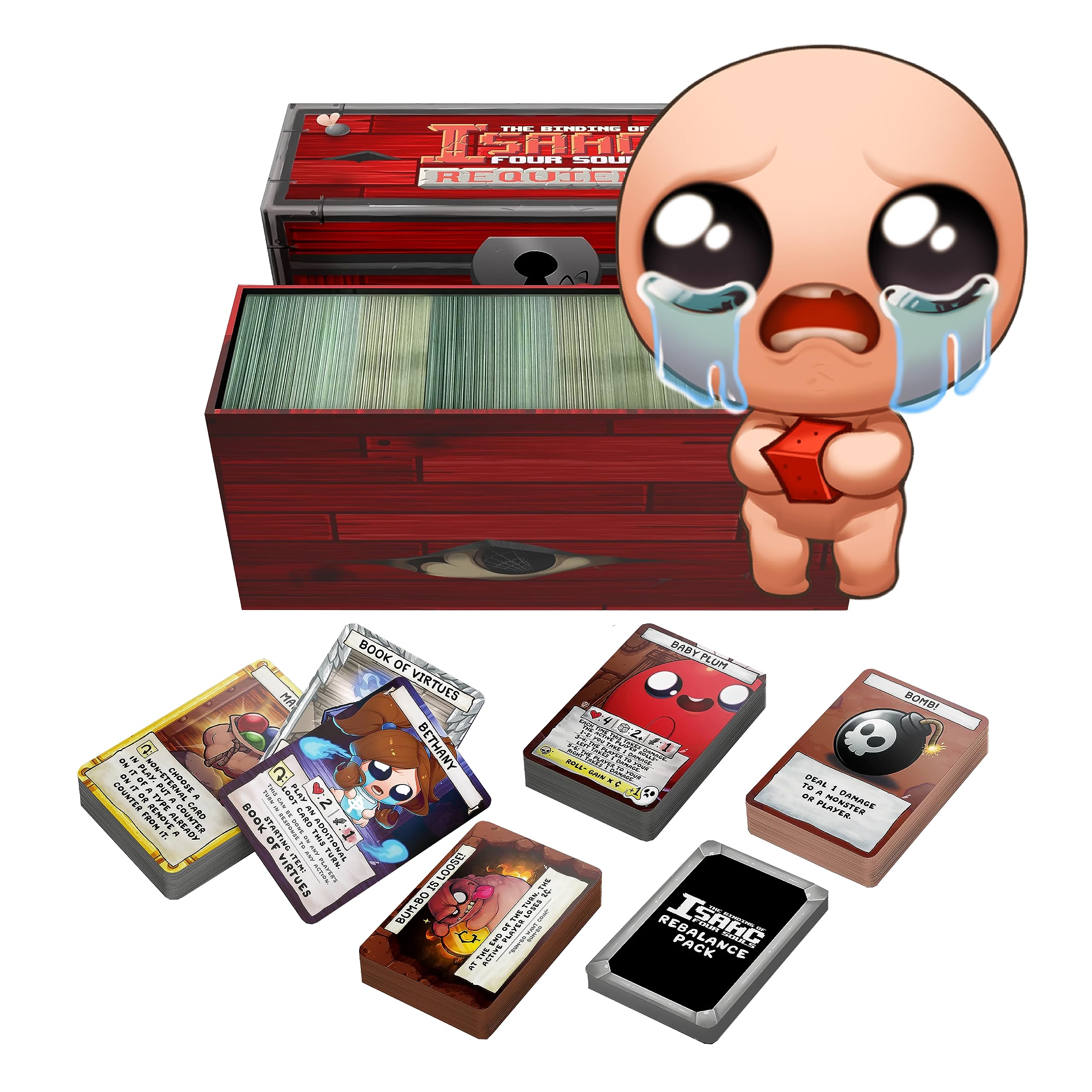 Maestro Media: The Binding of Isaac: Four Souls+ (2nd Edition) - Expansion, Strategy Card Game, Officially Licensed, Ages 13+, 1-4 Players, 30 Min