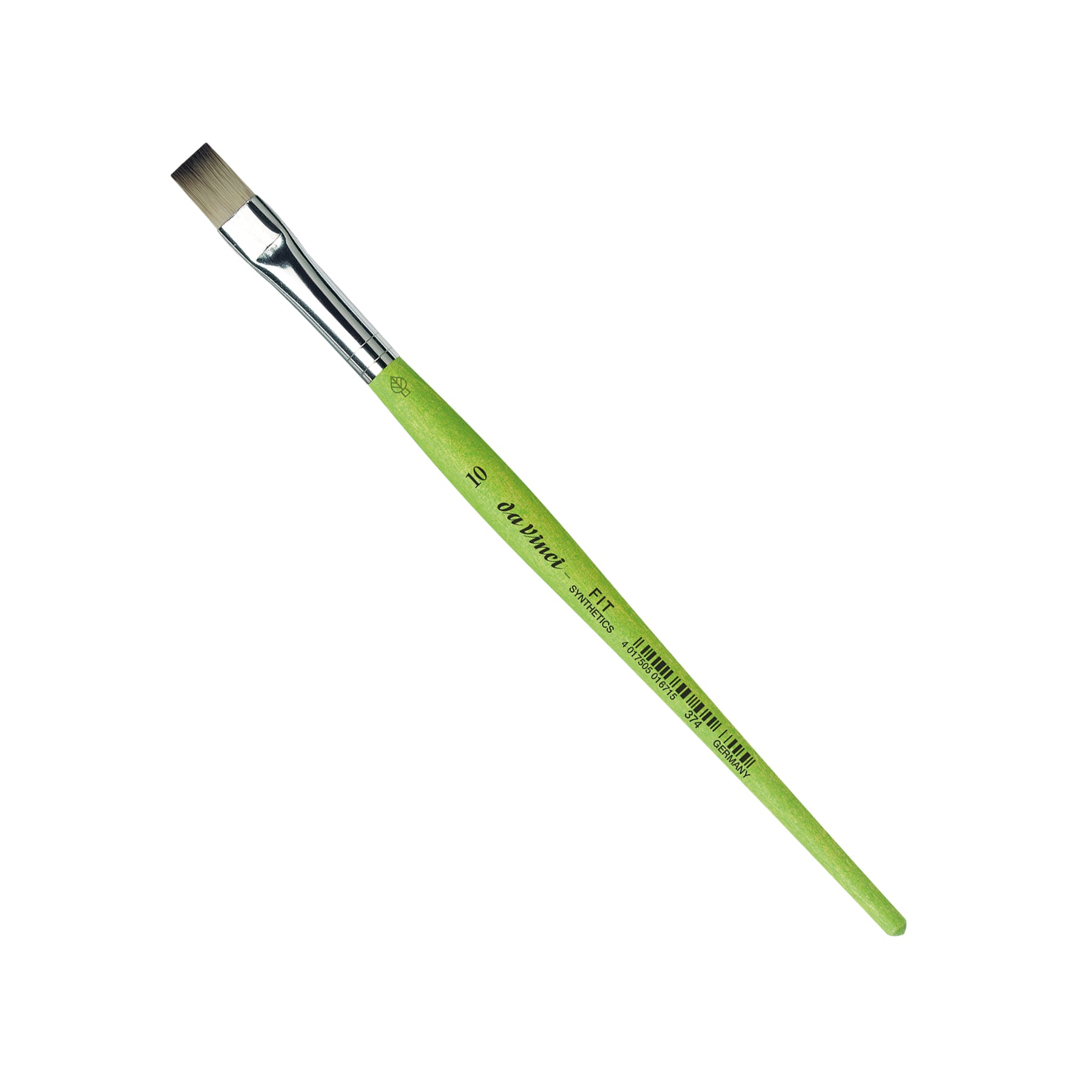 FIT Synthetics Student Brush, Synthetic, Acrylic & Tempera, Flat, Series 374, Size 10