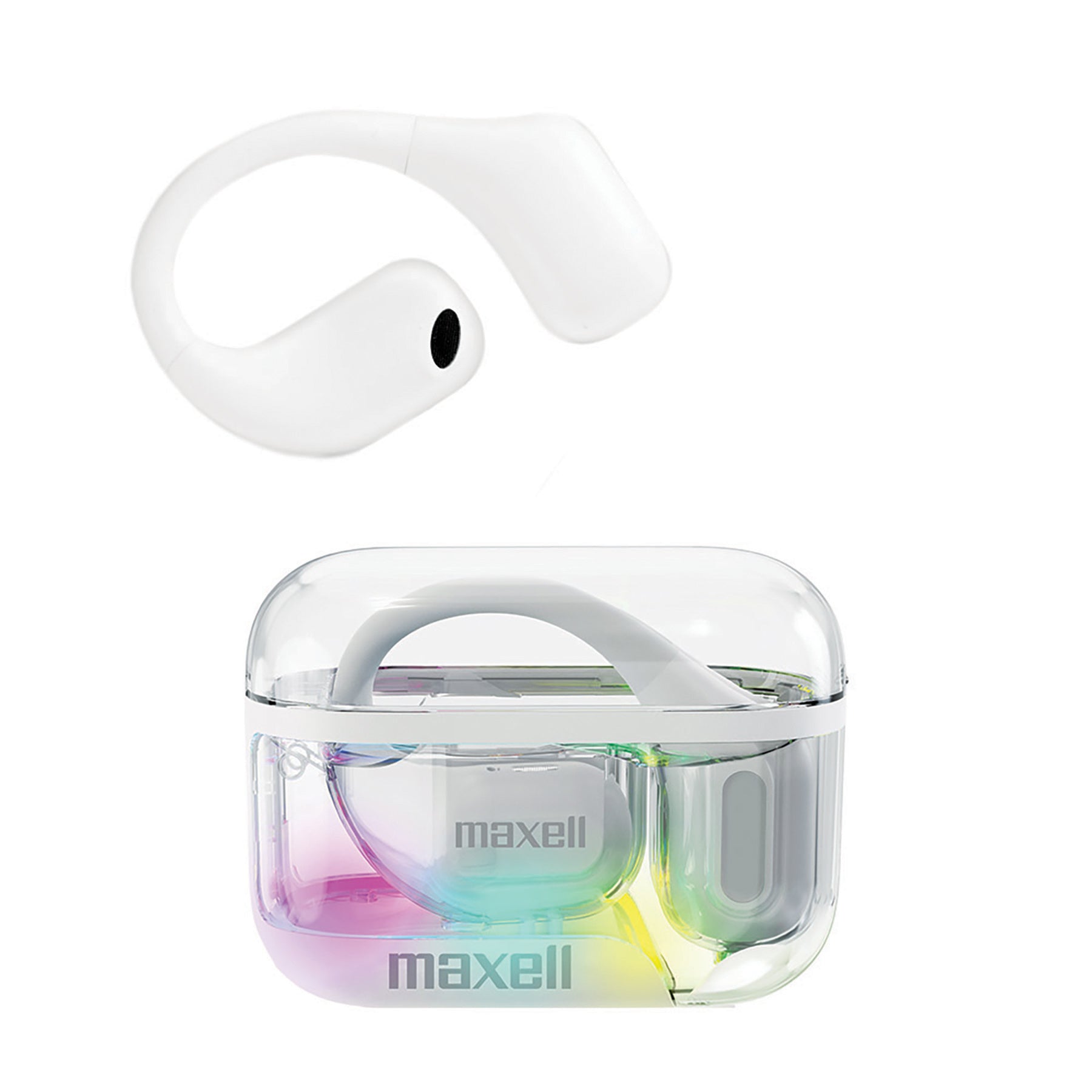 OWS Pro, Open Ear Design Wireless Earhooks, White