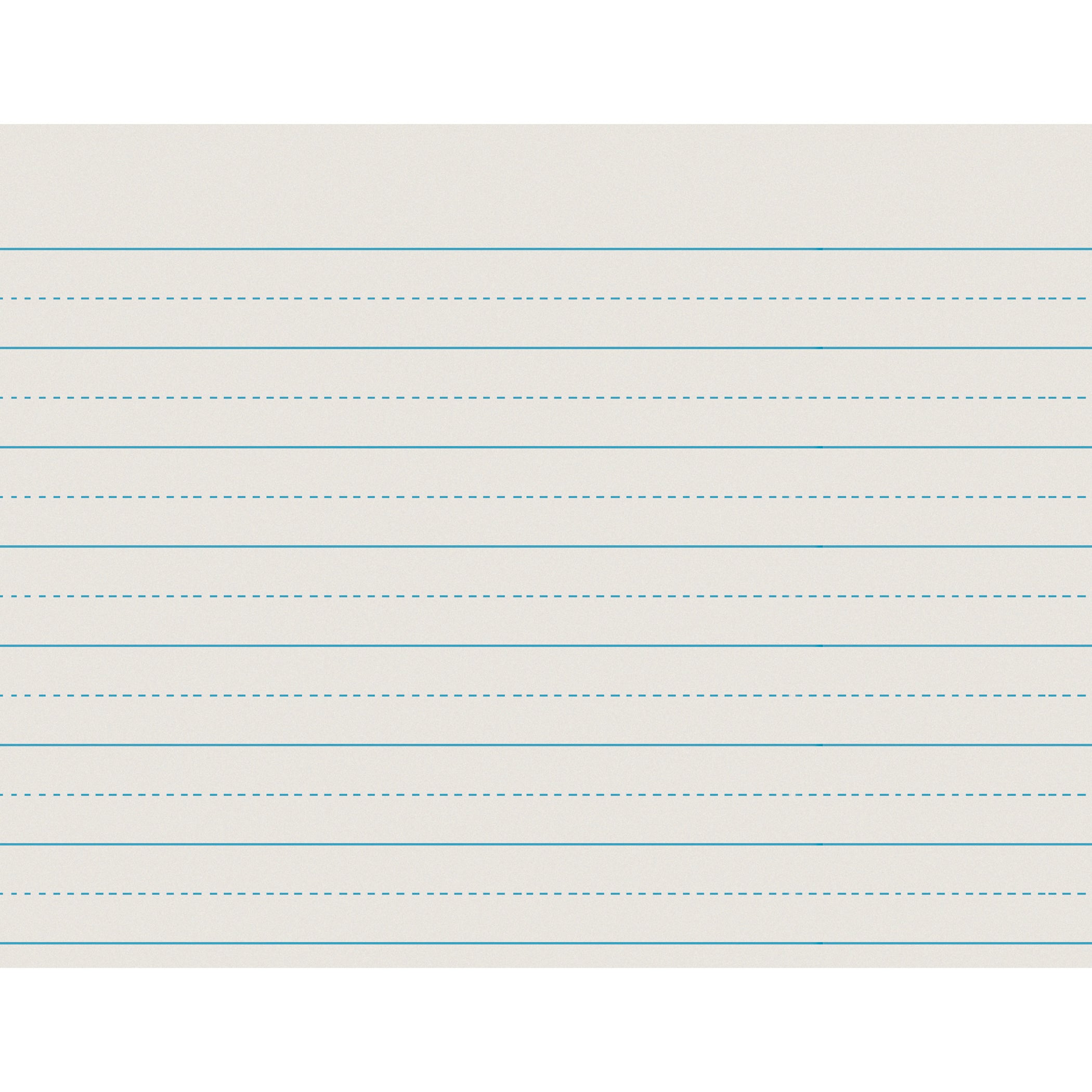 Newsprint Handwriting Paper, Alternate Dotted, Grade 1, 1" x 1/2" Ruled Long, 11" x 8-1/2", 500 Sheets
