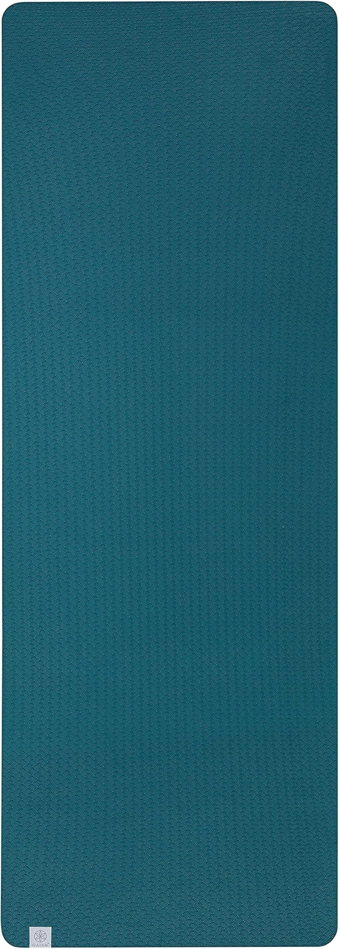 Gaiam Yoga Mat Performance TPE Exercise & Fitness Mat for All Types of Yoga, Pilates & Floor Exercises - Lake Solid
