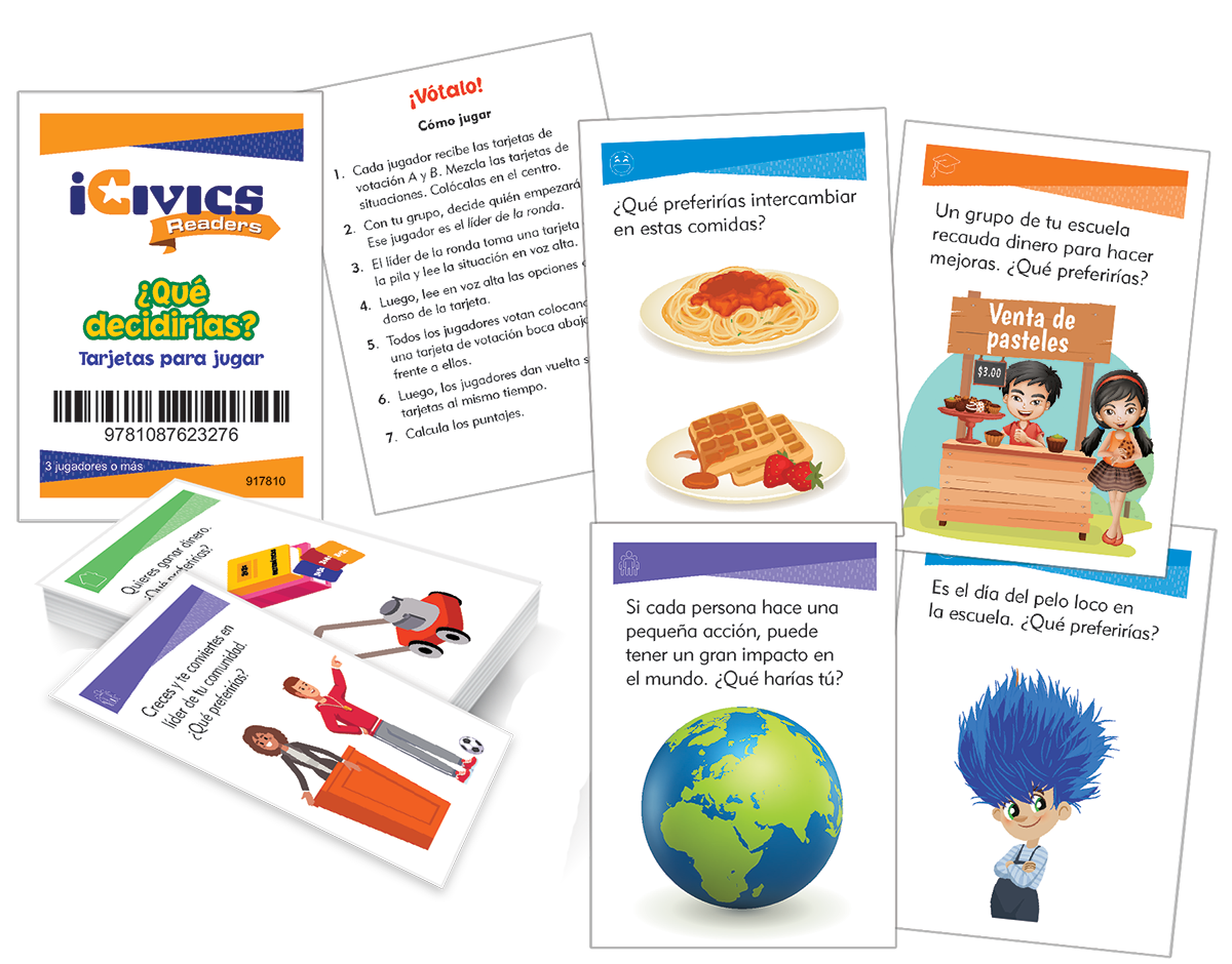 iCivics: ¿Qué decidirías? Game Cards