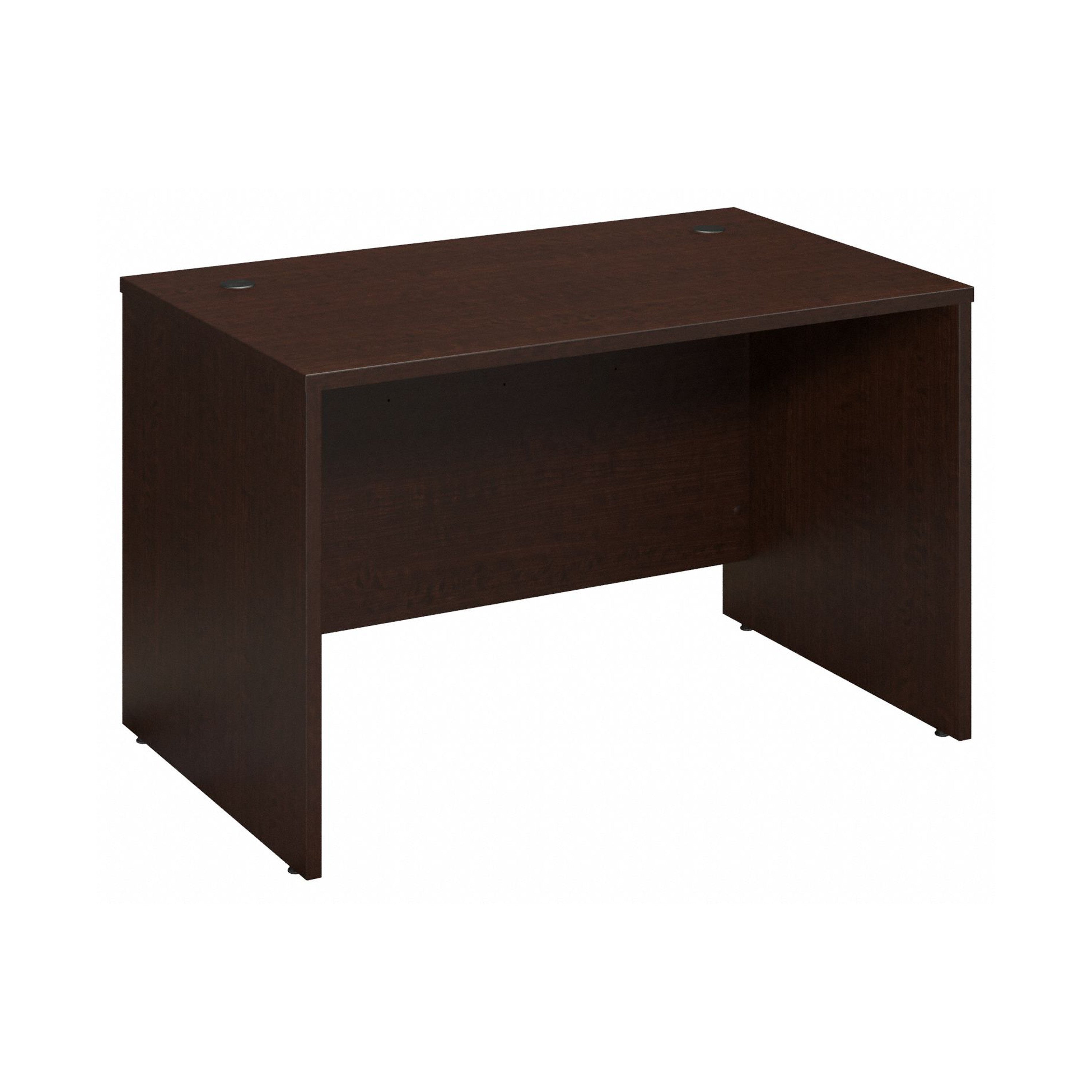 Bush Business Furniture Series C 48W x 30D Shell Desk in Mocha Cherry - 47.68" Width x 29.37" Depth x 29.88" Height