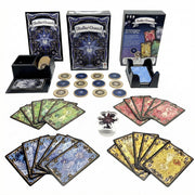 CrowD Games | Stella Quest | Modern Card Game | Trick-Taking Card Game | Subtle Bluffing | Push-Your-Luck | Set Collection | 2-4 Players | Ages 10 and up | 25 min