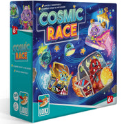 Loki Cosmic Race - Space Racing Card Game, Kids & Family, Ages 6+, 1-4 Players, 20 Min