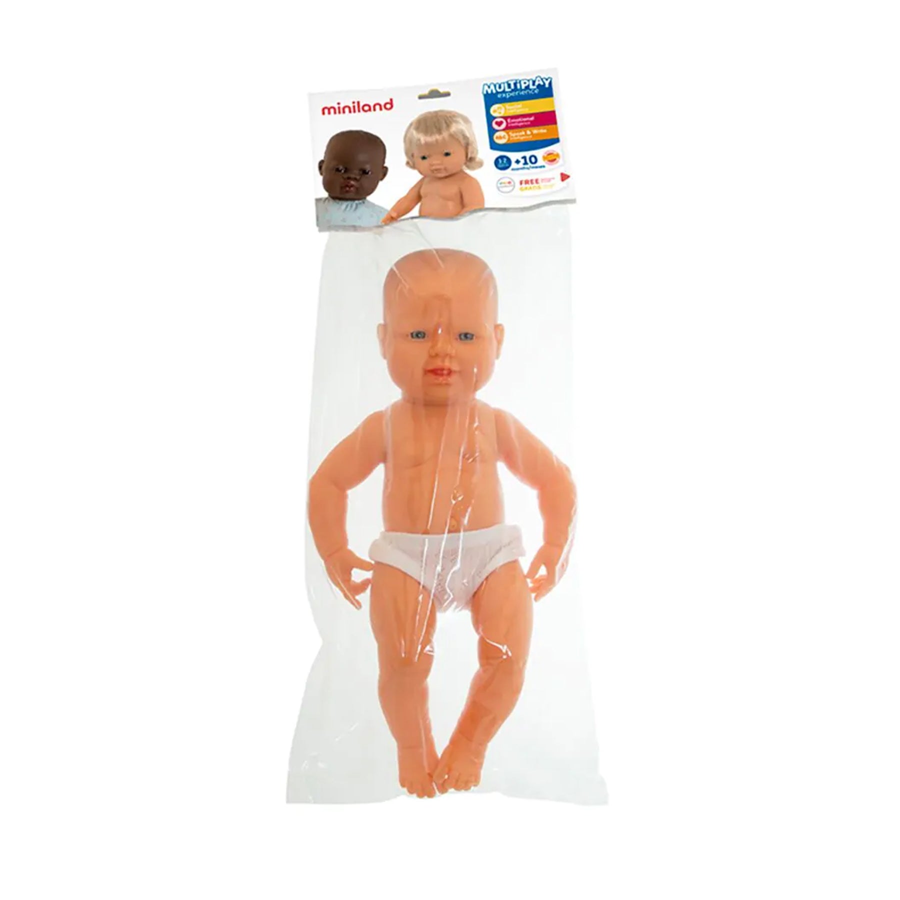 Anatomically Correct Newborn Doll, 15-3/4", Caucasian Girl