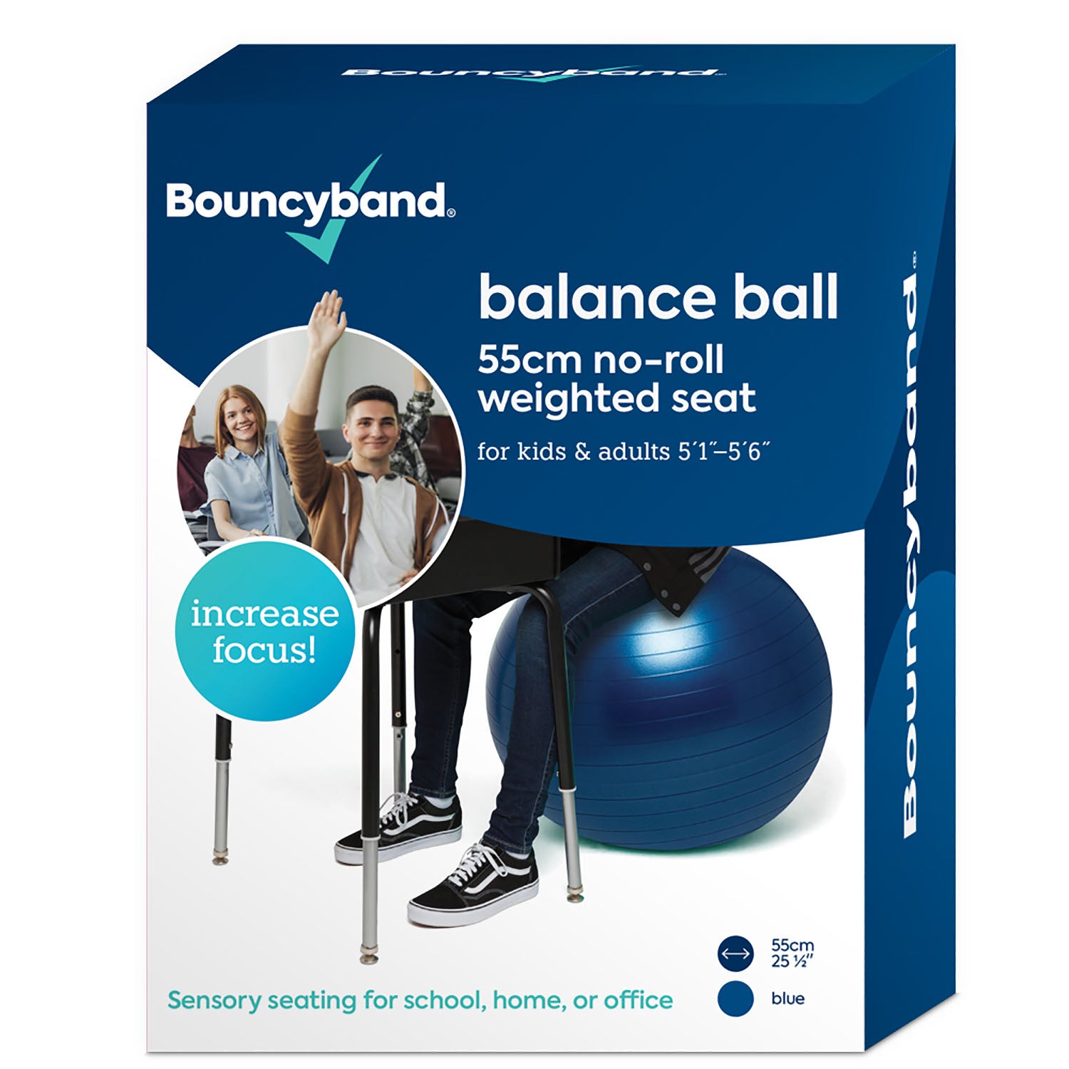 Balance Ball, 55cm, Blue