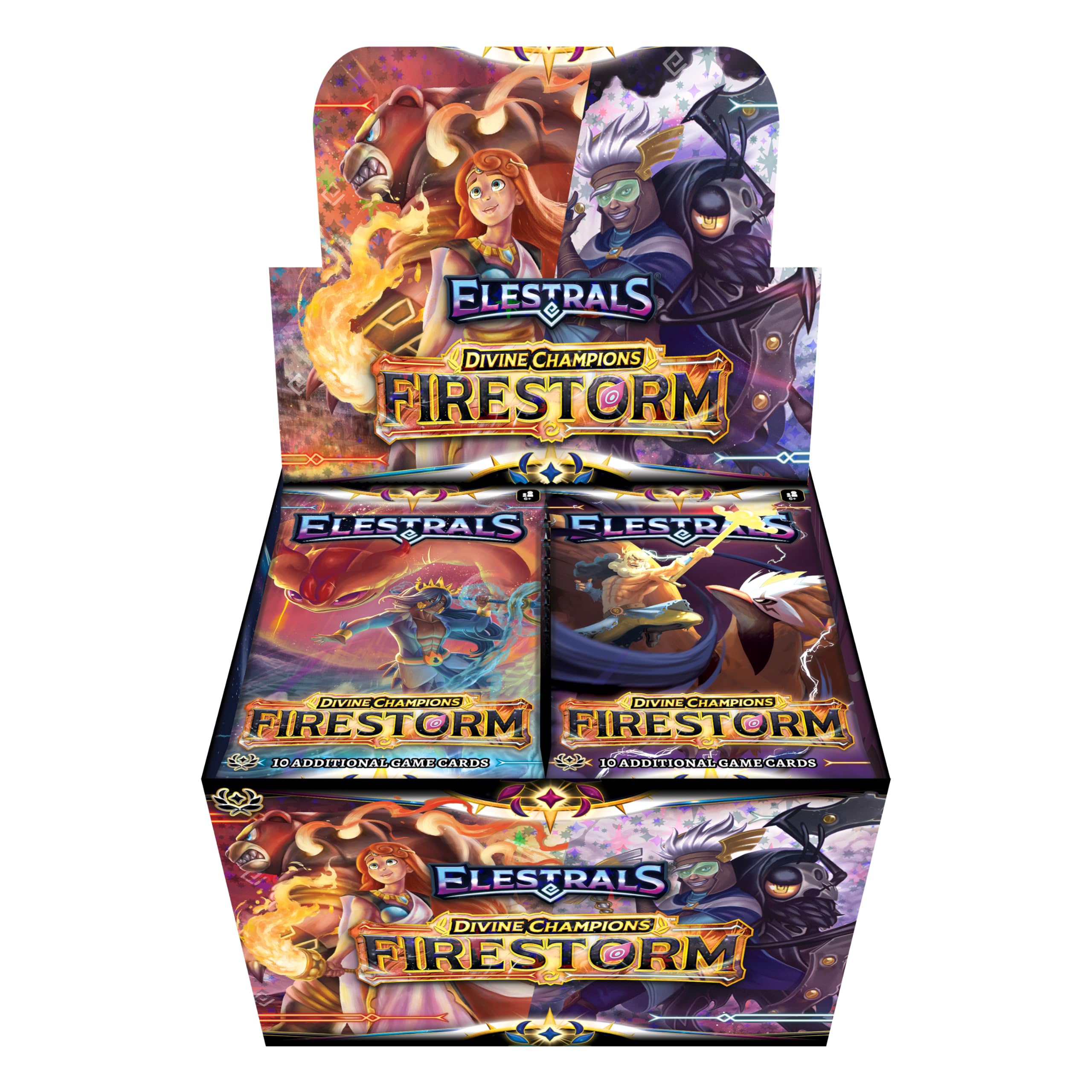 Elestrals TCG: Divine Champions - Firestorm Booster Display Box - 36 Packs