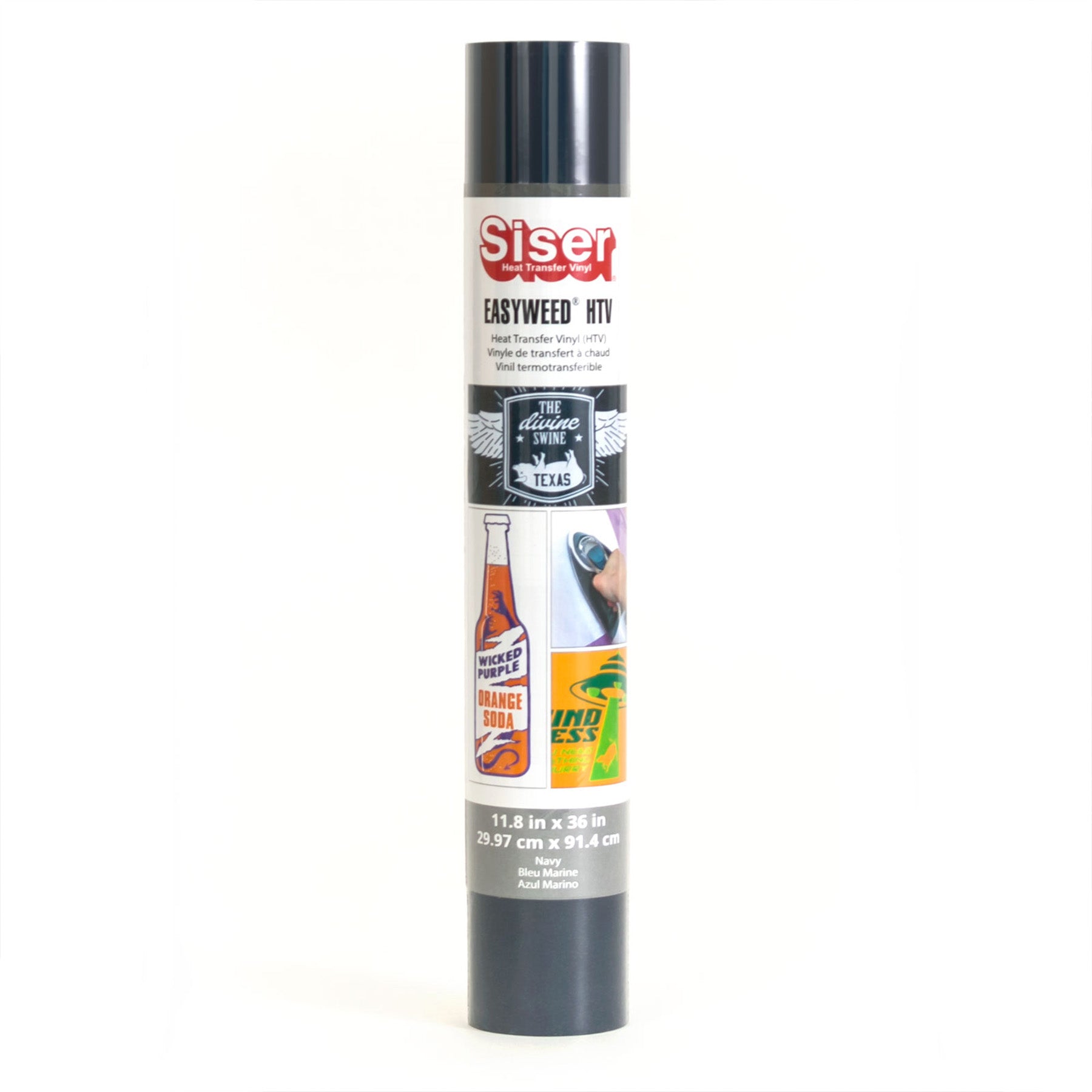 Easyweed HTV Heat Transfer Vinyl, 36", Navy