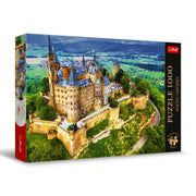 Trefl Hohenzollern Castle, Germany 1000 Jigsaw Puzzle Premium Plus Photo Odyssey 27"x19" Unique Photographic Series, Perfect Matching of Elements, for Adults and Children from 14 Years Old