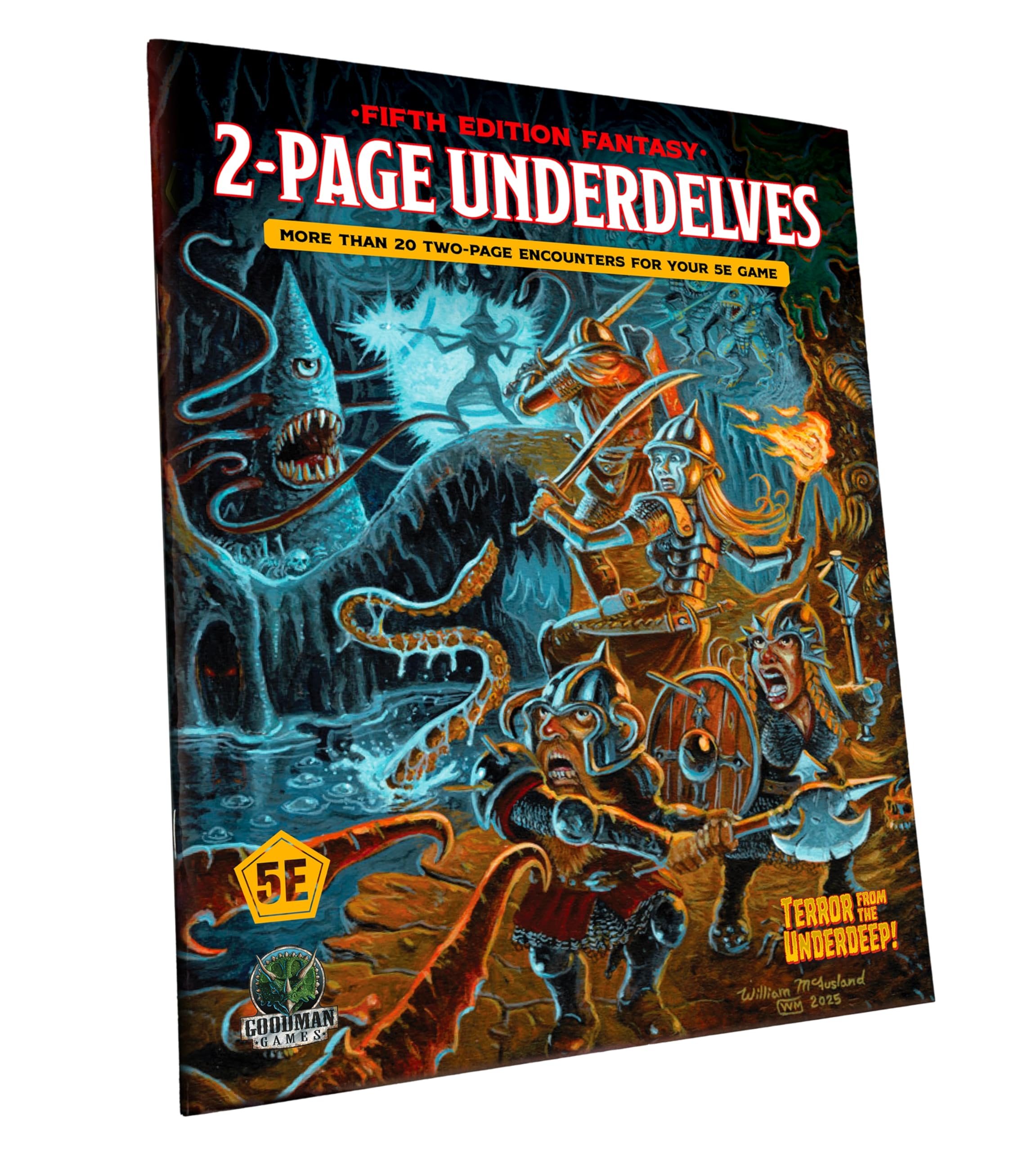D&D 5E: Adventure: 2-Page UnderDelves