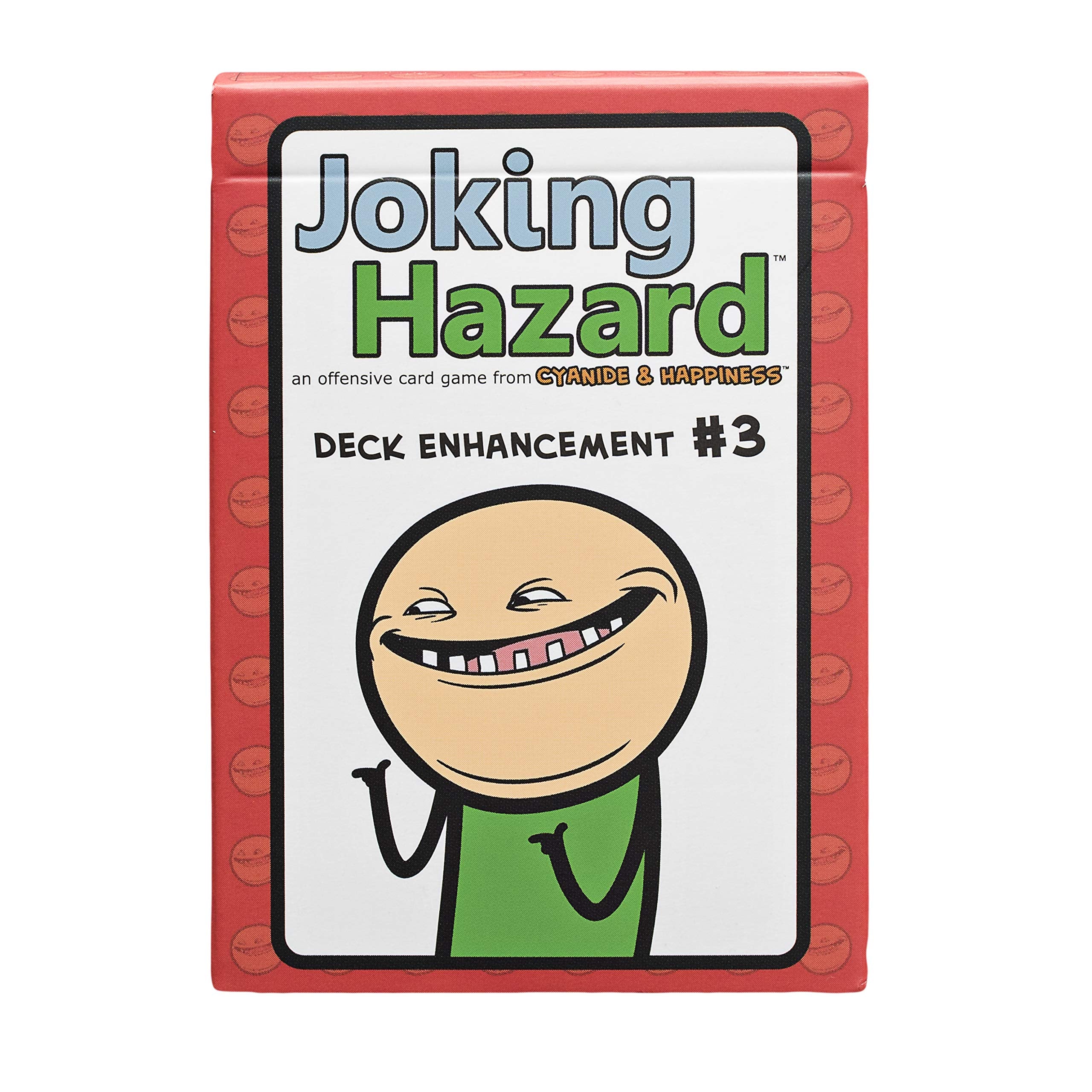 Joking Hazard Deck Enhancement #3 - Expansion Pack for Fun Party Games by Cyanide & Happiness, 100 New Hilarious Comic Cards | Perfect for Game Night | Enhancement #3