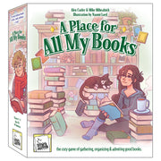 A Place for All My Books Board Game by Smirk & Dagger | Cozy Strategy Game of Book Collecting, Organizing, Tile Placement & Personal Projects | 1–4 Players | Ages 10+ | 15–20 Min per Player