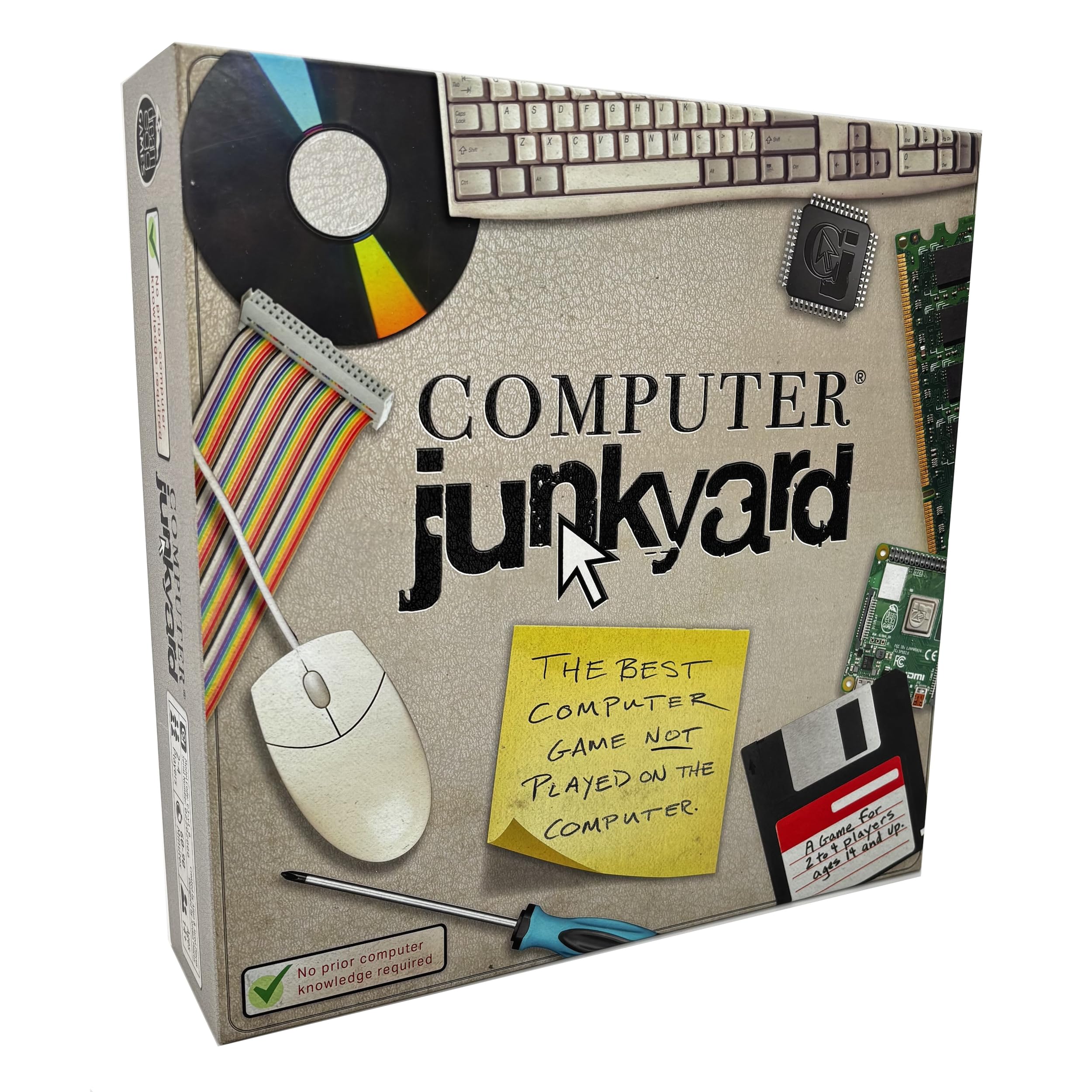 Computer Junkyard - A strategy board game inspired by real world computer parts | 2-4 players | ages 14+ | 60-90 min