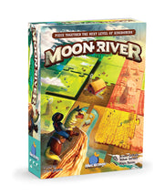 Strategy Board Game, Kingdomino Mechanic with a Twist, Tabletop Game for Kids Teens Adults and Family Game Nights, Ages 8+, 2-4 Players, Moon River by Blue Orange Games