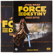 Star Wars Force and Destiny Game GAME MASTER'S KIT - Includes Rulebook, GM Screen, Adventure Module, Roleplaying Game For Kids & Adults, Ages 10+, 2-8 Players, 1 Hour Playtime, Made by EDGE Studio