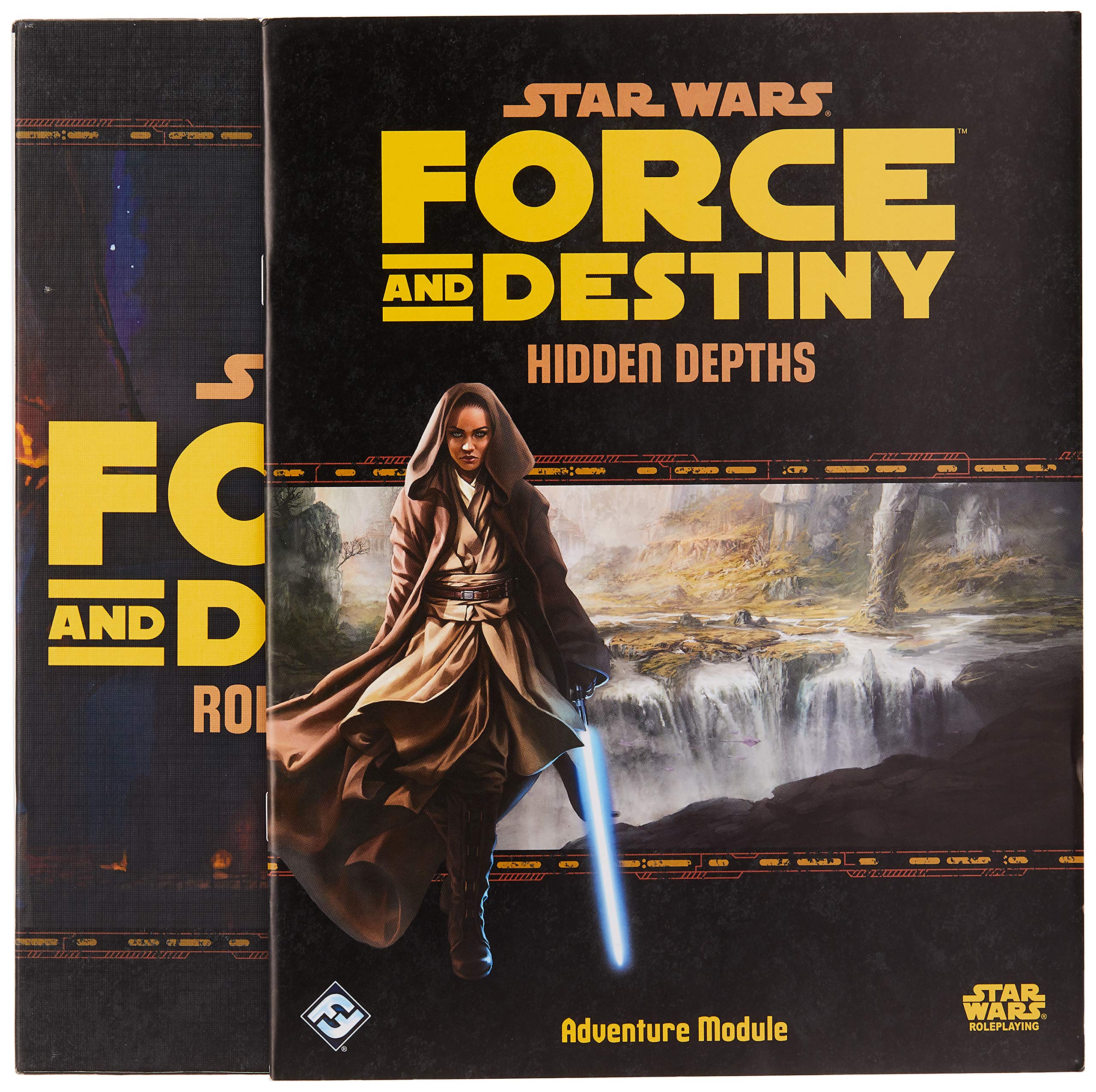 Star Wars Force and Destiny Game GAME MASTER'S KIT - Includes Rulebook, GM Screen, Adventure Module, Roleplaying Game For Kids & Adults, Ages 10+, 2-8 Players, 1 Hour Playtime, Made by EDGE Studio