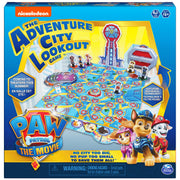 Spin Master Games PAW Patrol: The Movie, Adventure City Lookout Tower Board Game Chase Marshall Skye Ryder Rubble, for Preschoolers, Kids, & Families Ages 4 and up