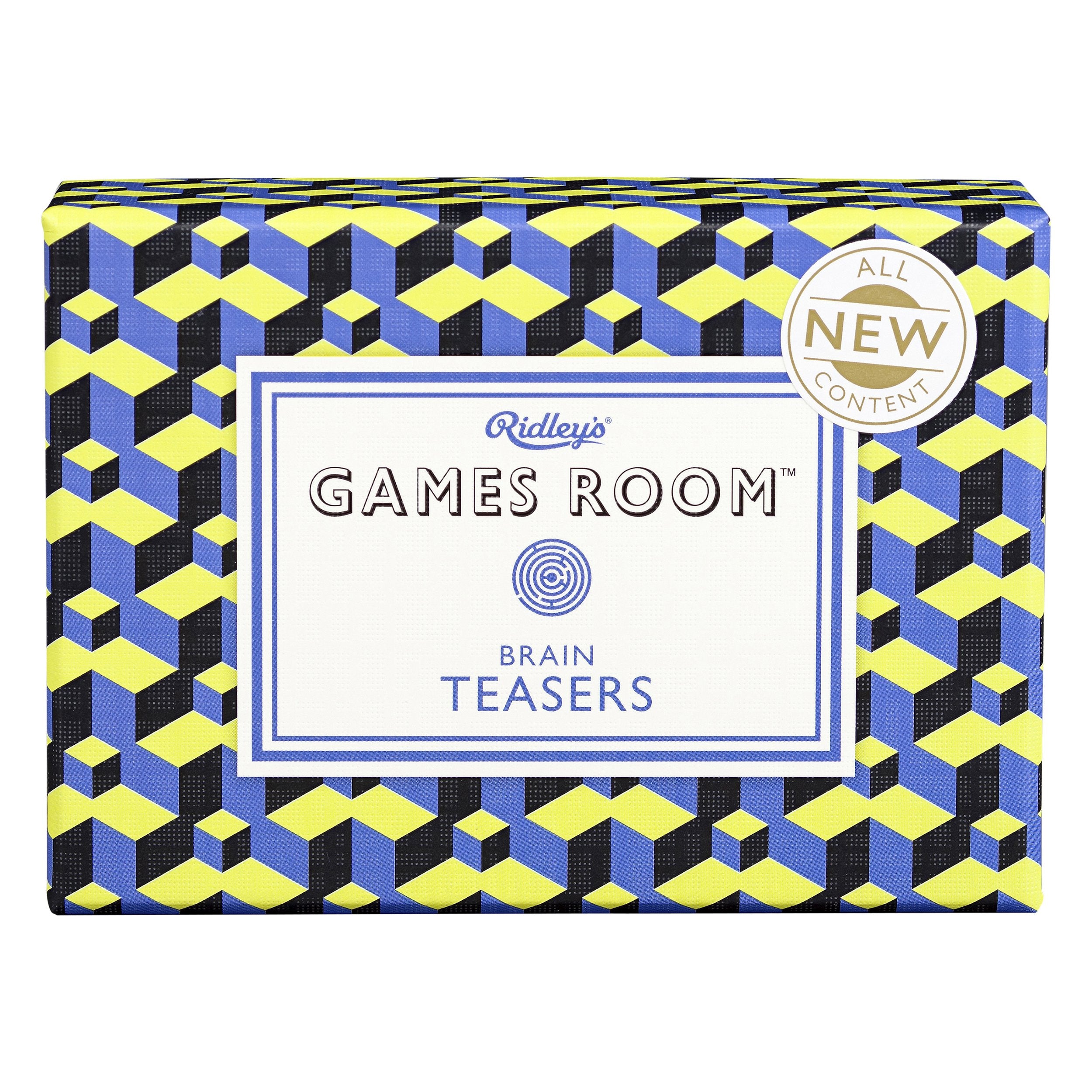 Ridley’s Brain Teasers Second Edition Trivia Card Game – General Knowledge Quiz Game for Kids and Adults – 2+ Players – Includes 140 Unique Questions Cards – Fun Family Game – Makes a Great Gift