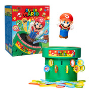 TOMY Pop Up Super Mario Game - Activities for Indoor Recess or Family Game Night - Officially Licensed Super Mario Toys for Kids - Easter Basket Stuffers - 2-4 Players - Ages 4 Years and Up