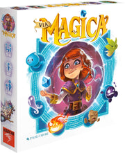 Via Magica - Inspired by Bingo - Light Strategy Card Game, Be Opportunistic & Think Tactically When Placing Crystals, Choosing Portals | Decide which to Open First, 2-6 Players, 30 min, Ages 7 and Up