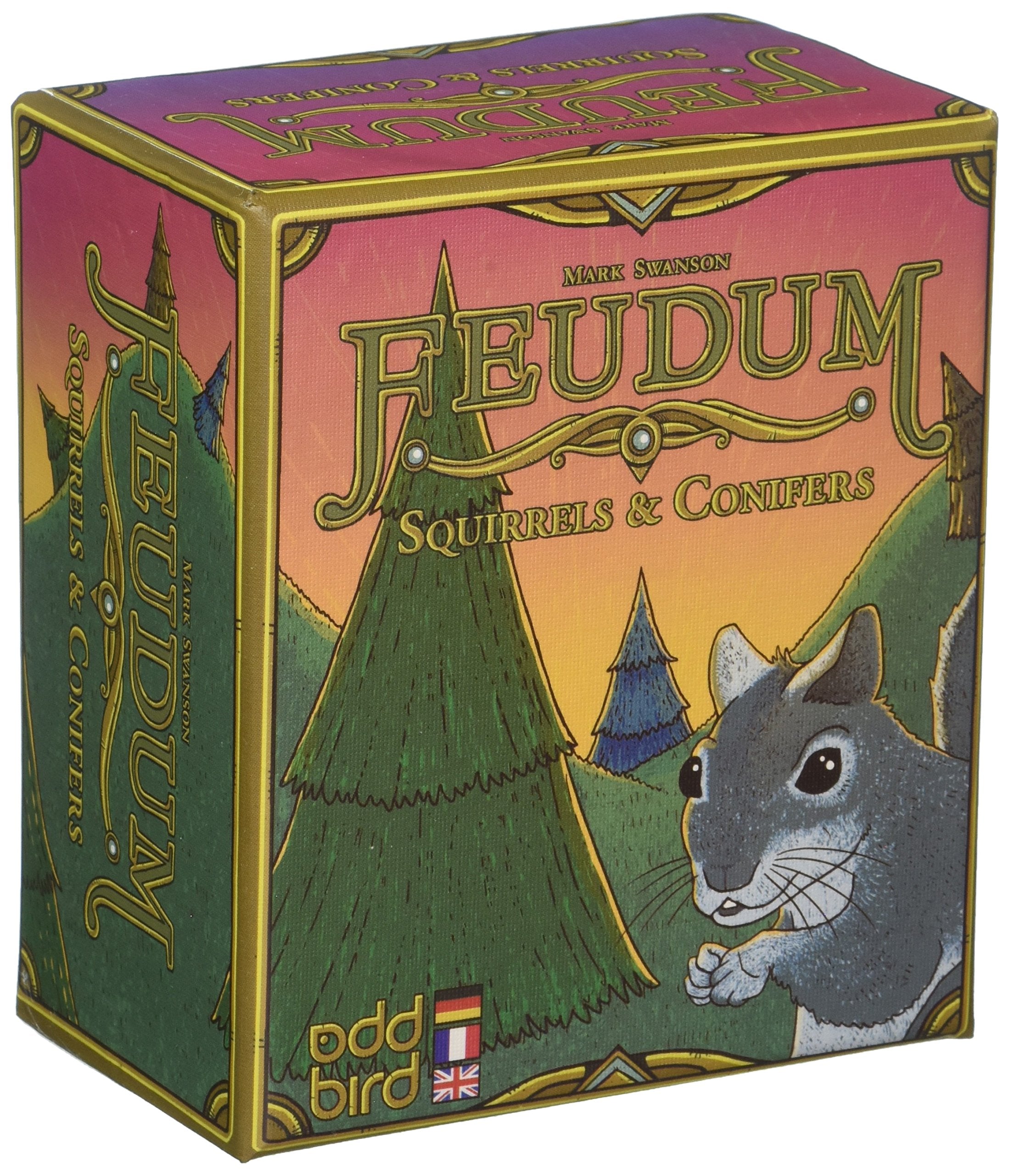 ODD BIRD Feudum: Squirrels and Conifers Board Game Expansion