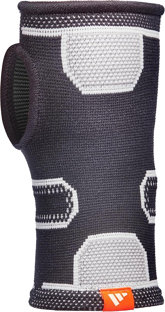Adidas Premium Knitted Wrist Support Sleeve, Ergonomic Compression Sleeve - L