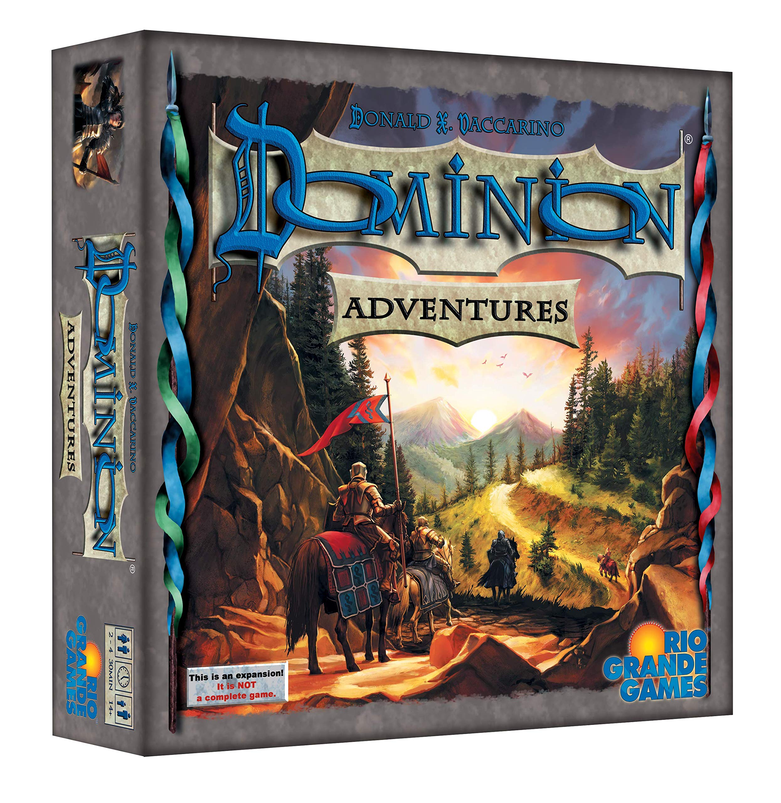 Rio Grande Games Dominion Adventures Expansion Card Game for 2-6 Players