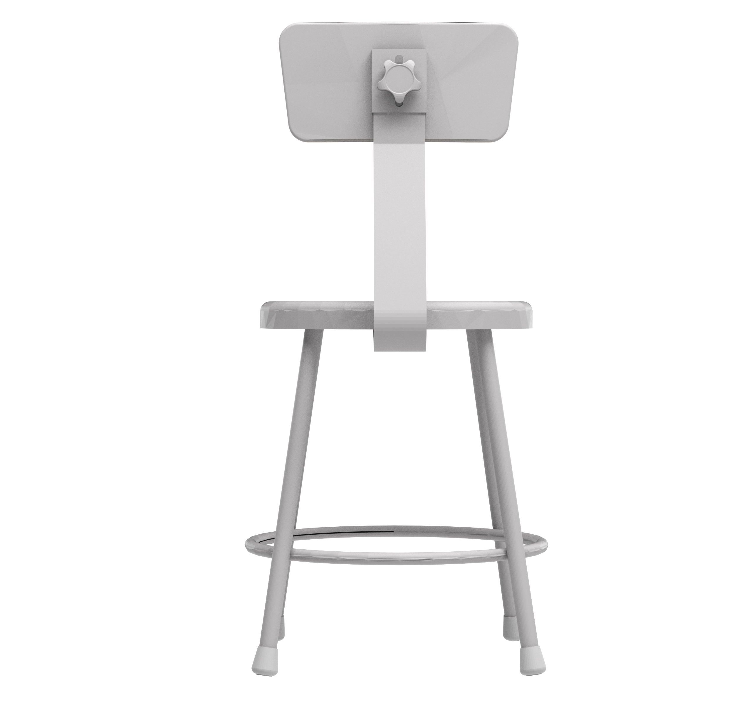 Apprentice Stool with Backrest