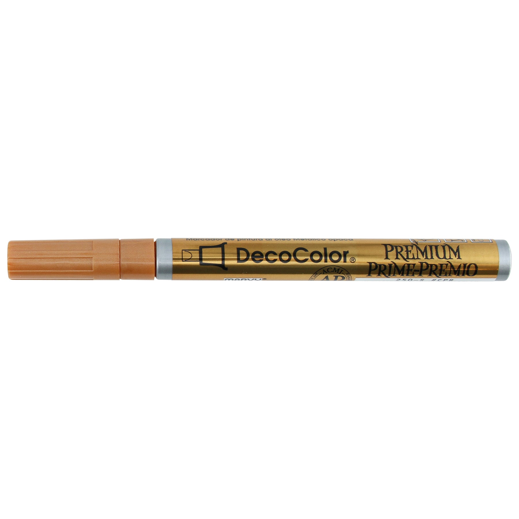 DecoColor® Premium Paint Marker, 250-S, Leafing Tip, Copper