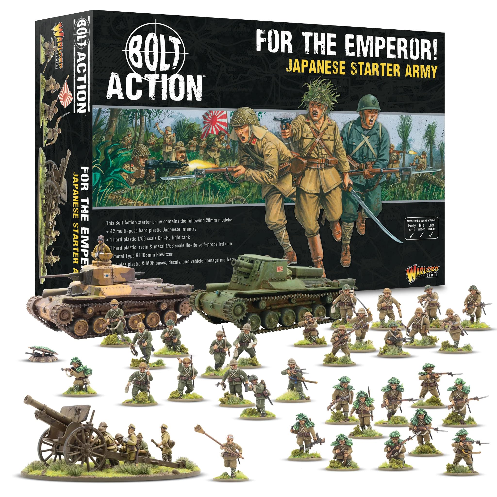Bolt Action: Japanese Starter Army: for The Emperor!