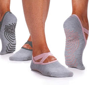 Gaiam Grippy Yoga Barre Socks 2Pk - Folkstone